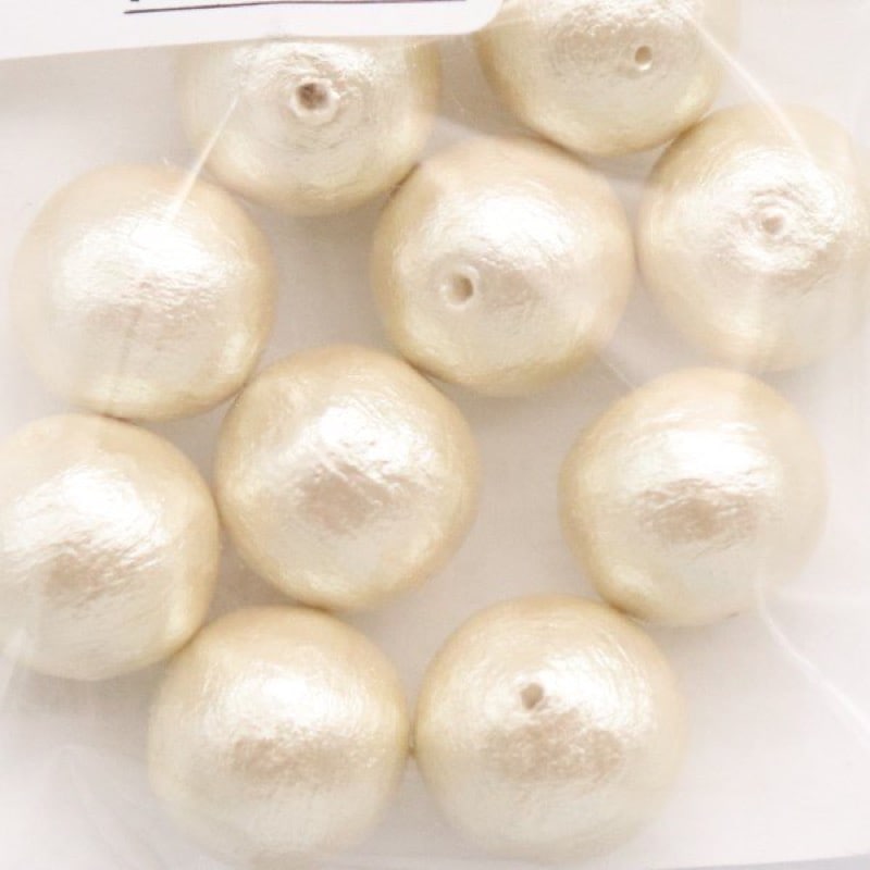 MIYUKI Bijoux コットンパール 12mm 10個入 | 手芸センター