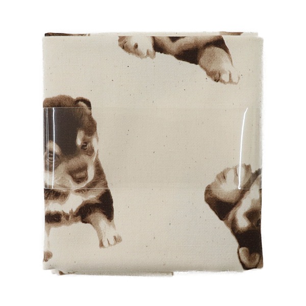 生地 オックスプリント いぬ柄 【50cmカットクロス】 38133-2 | 手芸