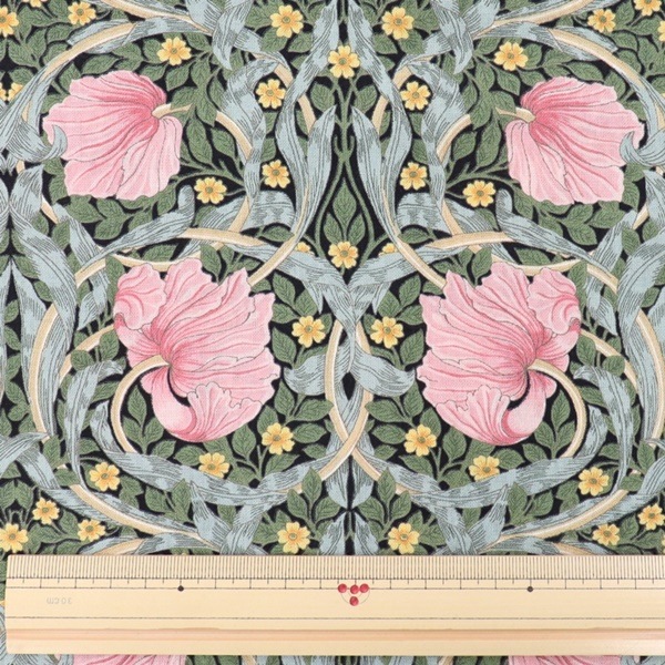 生地 V&A Arts and Crafts シーチング ピンパネル VA10004