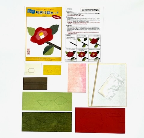 ちぎり絵セット コスモス | ちぎり絵 | OTクラフトドットコム