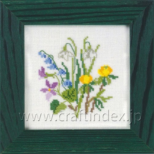 EVA ROSENSTAND クロスステッチ 図案2 エヴァ ローゼンスタンド（EVA