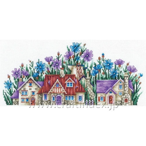 クロス・ステッチ RTO Colourful Flowers - Cross Stitch Kit M942 - 123Stitch