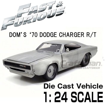 磻ɥԡ 1/24ߥ˥ Dom's '70å 㡼㡼R/T Bare Metal/97336Jadatoys