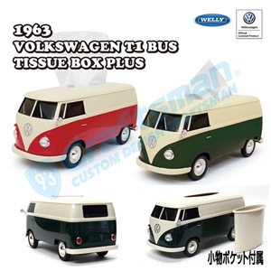 Volkswagen Type2 BUS Tissue BOX Plus  2�ȡ��󥫥顼 WELLY����