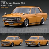 IG2235 1/43 Datsun Bluebird SSS (P510) Brown