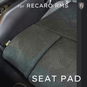 RECARO RMS Black ultrasuede Seat Pad Set (3pieces) 93Style