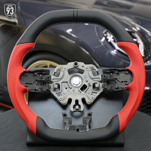 [������������]93Style�������ॹ�ƥ����Type2 Design �֥�å��쥶���ߥ�åɥ쥶�� for MINI F55,F56,F57 LCI2�����+MINI F54,F60 LCI�����