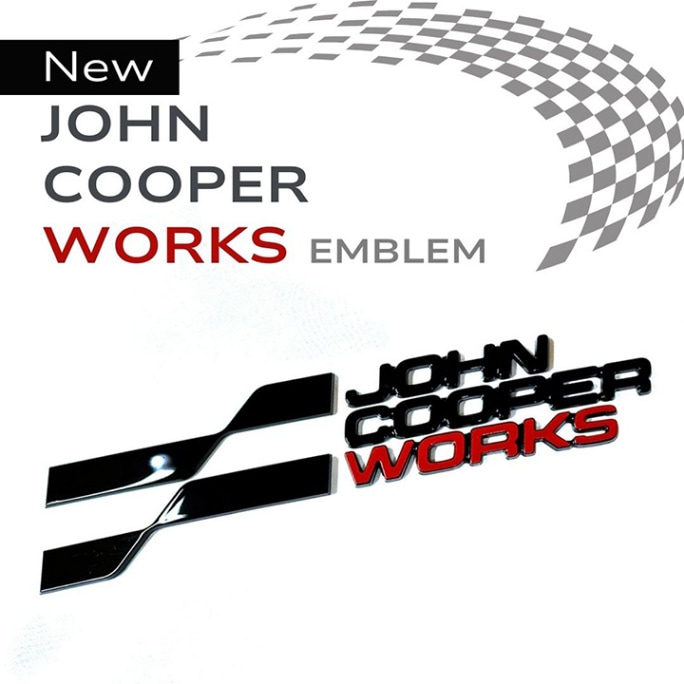 MINI NEW JCWエンブレム / from NEW COUNTRYMAN(U25) 51145B360C6