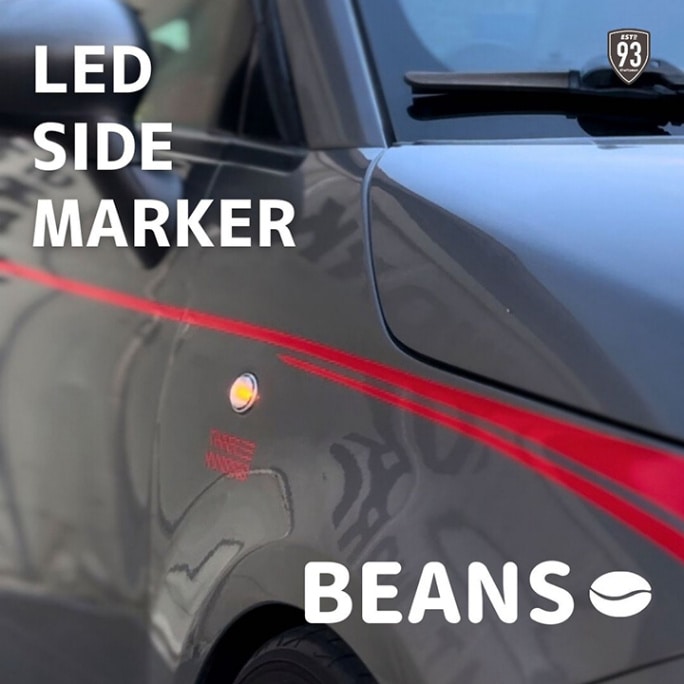 LED�����ɥޡ�����BEANS CLEAR COLOR for ABARTH/FIAT by ALTeena(����ƥ�����)