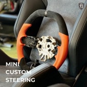 ڴָ15OFF93StyleॹƥType2 Design ֥å륫󥿥ܥܥȥåסߥ᥹󥸥쥶 for MINI F55,F56,F57 LCI2+MINI F54,F60 LCI