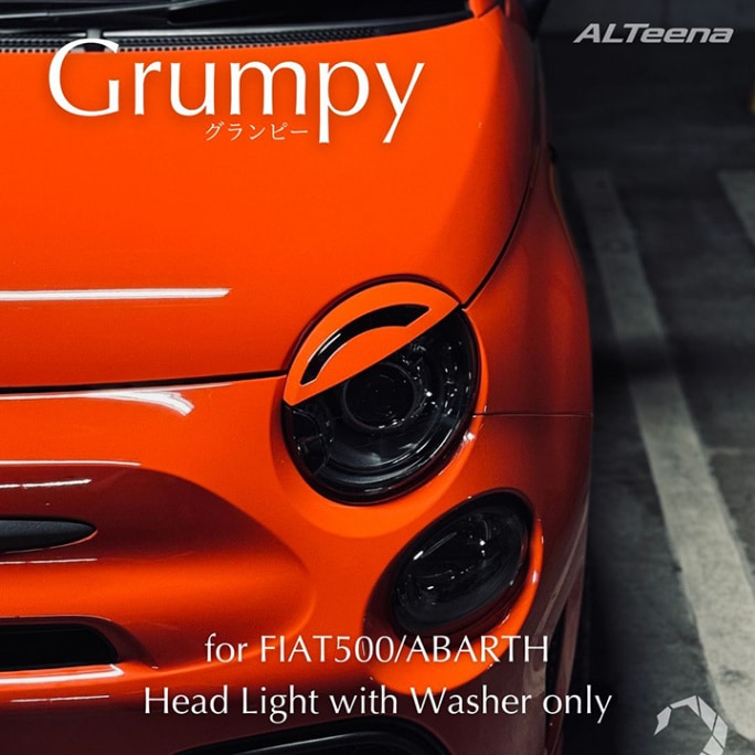 Grumpy Angry Eyelids Covers(إåɥ饤ȥС/Ѥ) for ABARTH500,595/695 by ALTeena