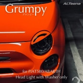 Grumpy Angry Eyelids Covers(إåɥ饤ȥС/Ѥ) for ABARTH500,595/695 by ALTeena