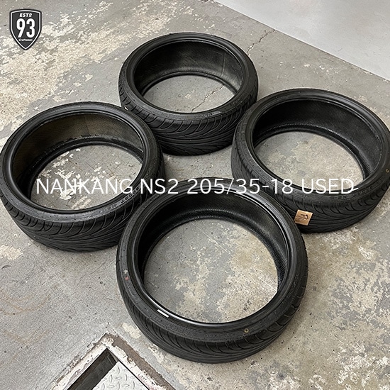 ��USED TIRE��NANKANG NS2 205/35-18 4�ܥ��å�����