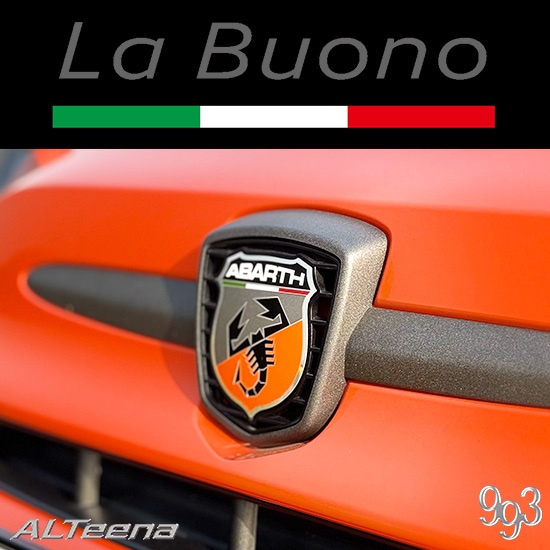 La Buono(ラヴォーノ)カラーエンブレムステッカー for ABARTH595