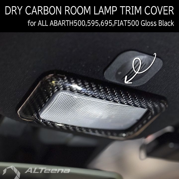 ABARTH500,595,695��F595 ALL��ǥ��� �ɥ饤�����ܥ����롼����ץȥ�५�С�(�������֥�å�) by ALTeena