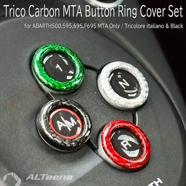 ABARTH500,595/695 Trico Dry Glass Carbon�� MTA�ܥ����󥰥��С�(�����ꥢ��ȥꥳ�����륫�顼) for ALL by ALTeena