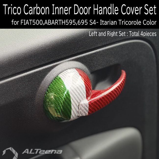 ABARTH500,595/695 Trico Dry Glass Carbon�� ����ʡ��ɥ��ϥ�ɥ륫�С�(�����ꥢ��ȥꥳ������) by ALTeena