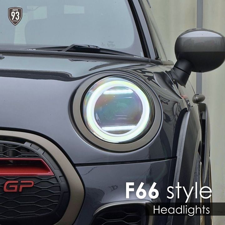 Ź�޼��դ���MINI F66�������� LED�إåɥ饤�� for F54��F55,F56,F57(����/������б�) 