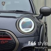 ��������Τߡ�MINI F66�������� LED�إåɥ饤�� for F54��F55,F56,F57(����/������б�) 