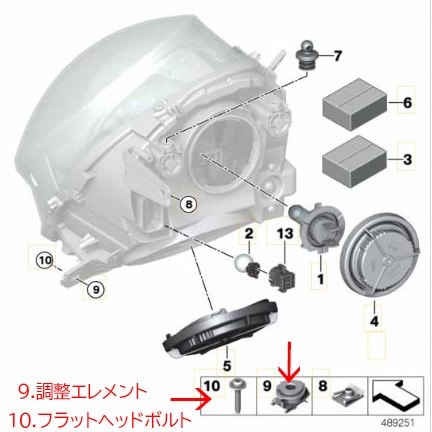 MINI F66スタイル LEDヘッドライト for F54､F55,F56,F57(前期/後期各対応)