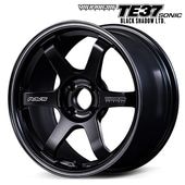 TE37SONIC Black Shadow LTD. 8��16 ET+27 for ABARTH595,695 ���ۥ�����4�ܥ��å�����