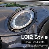 [ͽ����ʸ������]Ź�޼��դ���MINI LCI2�������� LED�֥�å��إåɥ饤�� for F54��F55,F56,F57