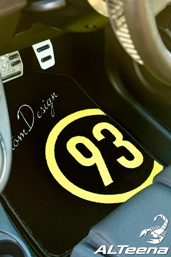 ALTeena 93�ǥ�����ե����ޥå�  for ABARTH595,695 RHD(���ϥ�ɥ������) ���꡼��4��