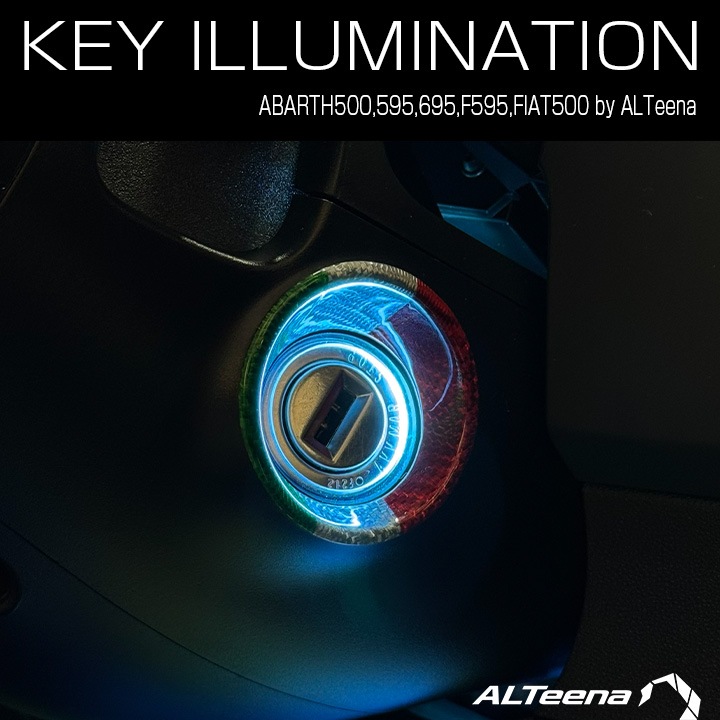 [Ź�޼��դ�]LED��������ߥ͡������(���顼����) for ABARTH500,595,695,F695,FIAT500 