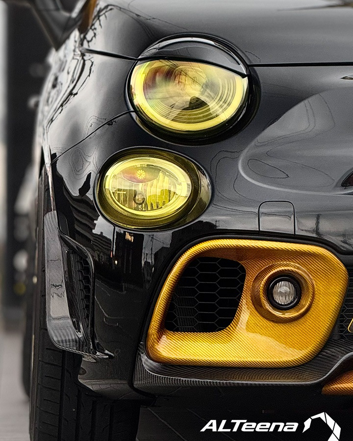 ABARTH500,595/695 �ɥ饤�����ܥ����ե���ȥե����������ȥ��С�(��������������) for ���꡼��4�ʹ������� by ALTeena