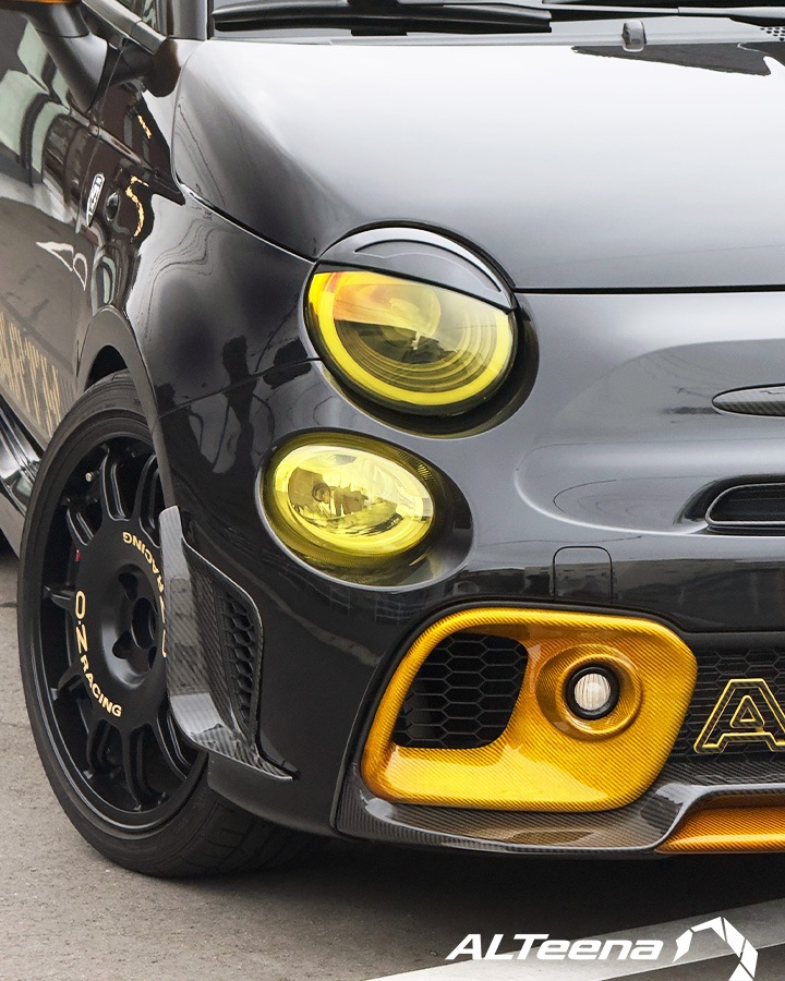 ABARTH500,595/695 �ɥ饤�����ܥ����ե���ȥե����������ȥ��С�(��������������) for ���꡼��4�ʹ������� by ALTeena