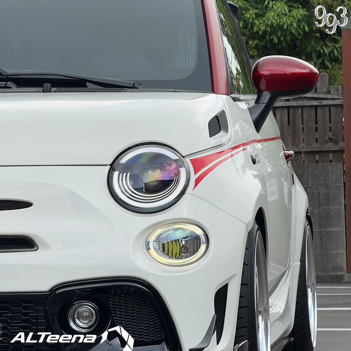 ��Ź�޼��դ�/UP DATE�ǡ�FIAT/ABARTH500e Style Full LED�إåɥ饤�ȥ��å� for ABARTH500,595,695,F595,FIAT500