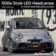 ��Ź�޼��դ�/UP DATE�ǡ�With Grumpy(�����ԡ�) FIAT/ABARTH500e Style Full LED�إåɥ饤�ȥ��å� for ABARTH500,595,695,F595,FIAT500
