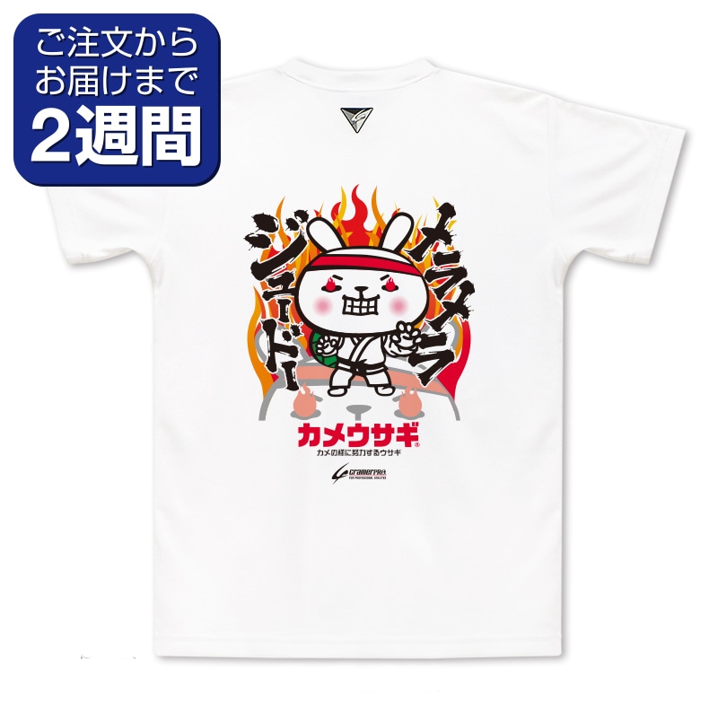 メラメラ柔道（背面プリントTシャツ/柔道） | 定番デザインウェア,柔道