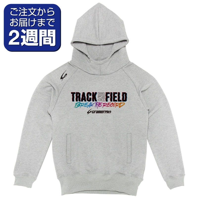 BREAK THE RECORD（前面プリントスウェットパーカー/陸上） | 定番