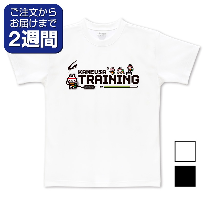 かめうさトレーニング（両面プリントTシャツ/陸上） | 定番デザイン