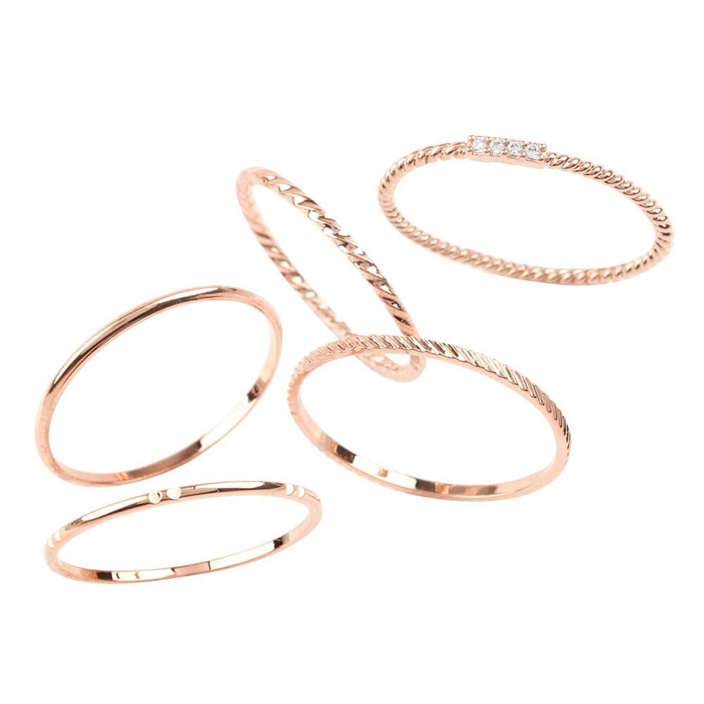 �ڤ椦�ѥ��åȡ� 5�����å� ��� ���� ��°����륮�� �˥å���ե꡼ 18k�����ƥ��� ��ǥ����� ���åȥ�� �Ť��դ� ���塼�ӥå����륳�˥� ��� ���� ���� ������� ����С� �ԥ󥯥������