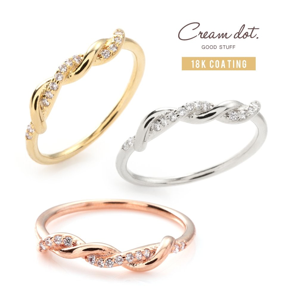 キム子---専用リンク ゆうパケット】リング 指輪 金属アレルギー ニッケルフリー 18k