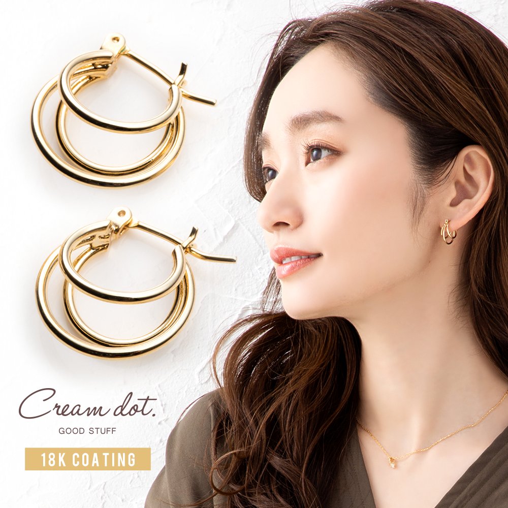 LOUISVUITTON　ブークルドレイユ　フープピアス　赤　黄　ゴールド　3点 ルイヴィトン/ピアス/ブックル ドレイユ フープ ルルグラム