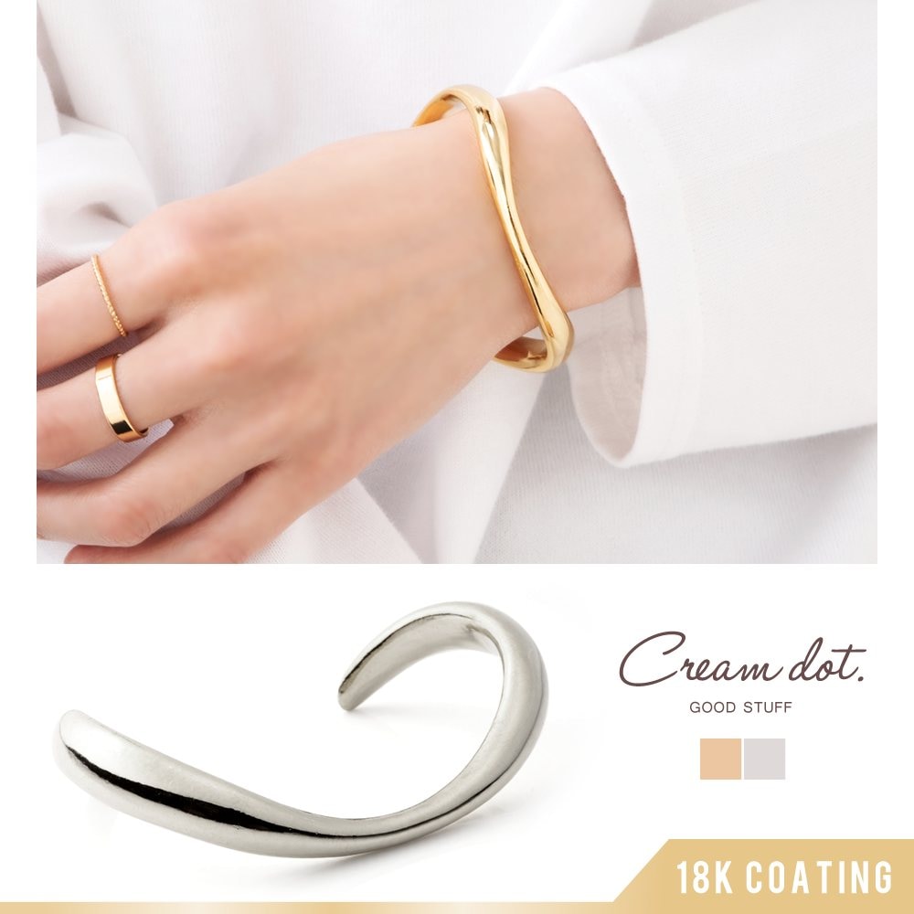 ゆうパケット】バングル 金属アレルギー ニッケルフリー レディース