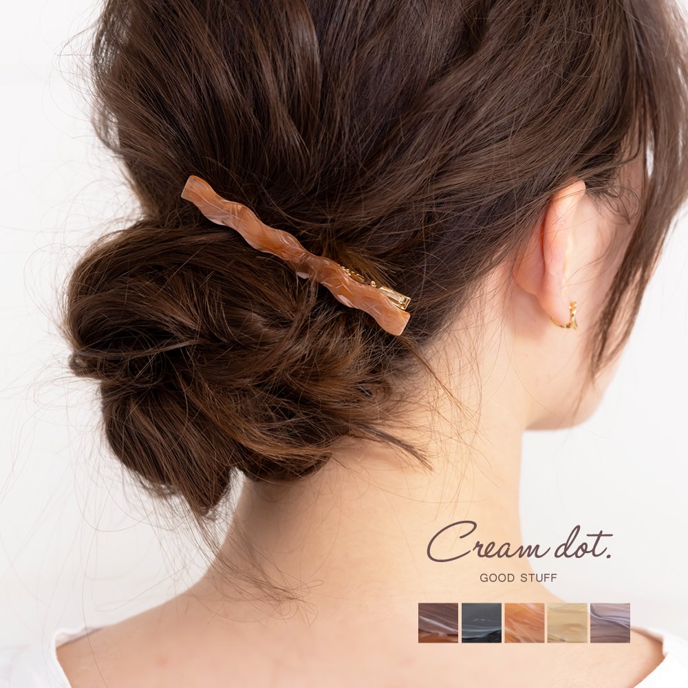 ゆうパケット】ヘアクリップ ヘアアクセサリー 髪留め まとめ髪