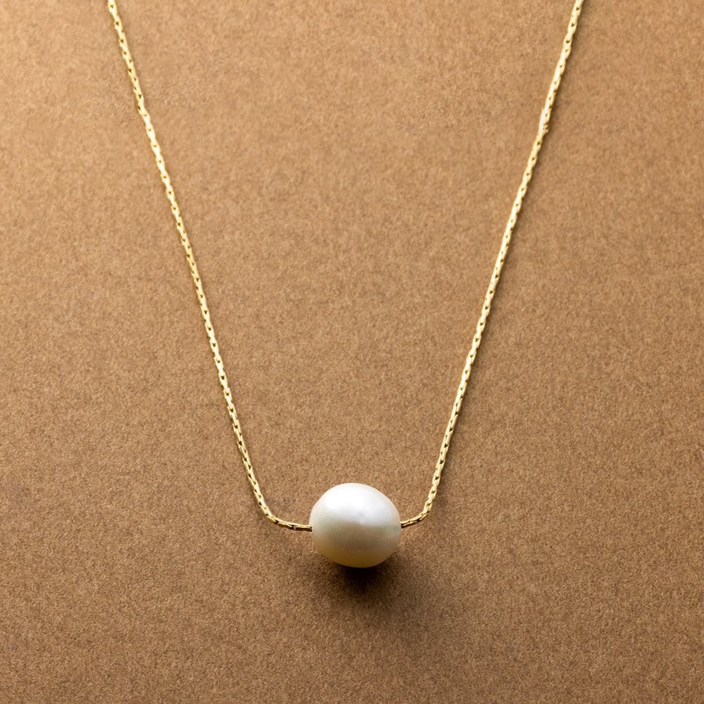 COUGUÉ(高島屋)淡水パールチェーンデザインネックレス14金85cm日本製 COUGUÉ(高島屋)淡水パールチェーンデザインネックレス14金85cm日本製