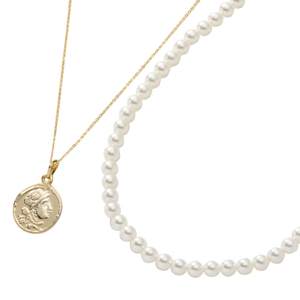 �ڤ椦�ѥ��åȡ�2�����å� �ͥå��쥹 ��°����륮�� �˥å���ե꡼ 18k�����ƥ��� ��ǥ����� ���硼�� �������� �ѡ��� 3way ��곰�� ñ�ʻȤ� ��� ���� ������� ����С� outlet