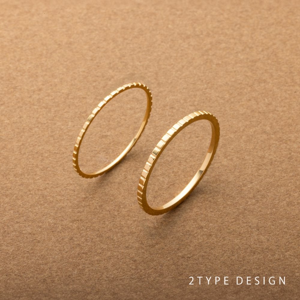 ゆうパケット】ステンレス製 極細 リング 指輪 金属アレルギー つけっ