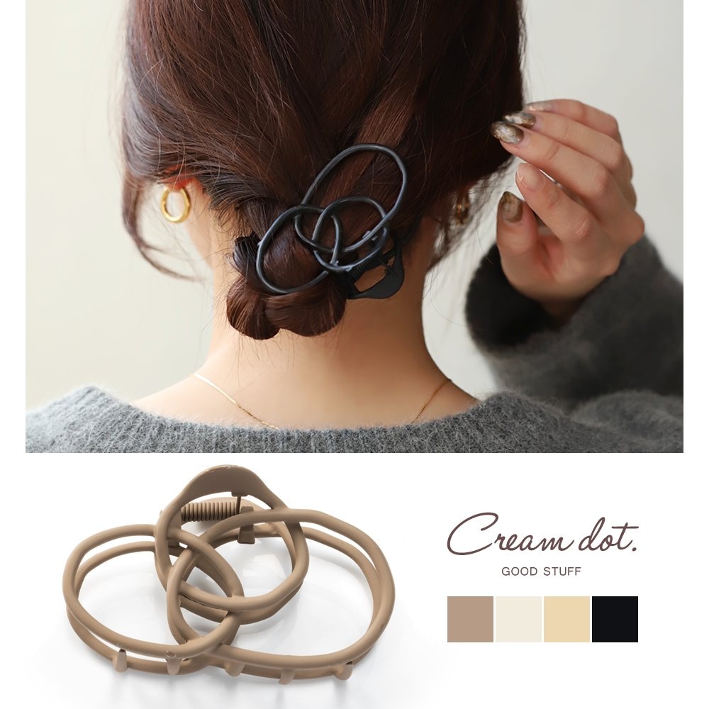 定形外郵便】ヘアクリップ しっかり留まる バンスクリップ ヘア