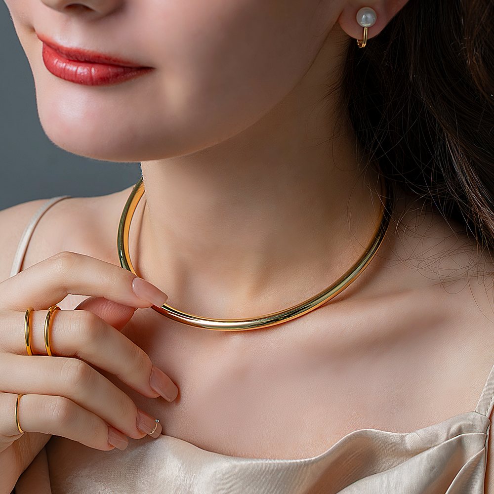 �ڶ�°����륮���б��� ���硼���� ��°����륮�� �˥å���ե꡼ 18k�����ƥ��� �ͥå��쥹 �ͥå����� ��ǥ����� �᥿����硼���� Ĵ���ǽ �ʤ��� ������ �� �᥿�� ��� ������� ����С� �ԥ󥯥������