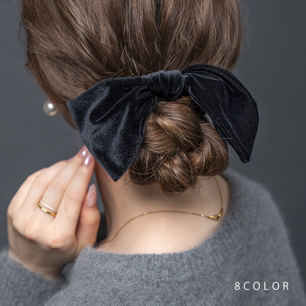 お菓子なシュシュ りぼんシュシュ 小物入れシュシュ デコラシュシュ