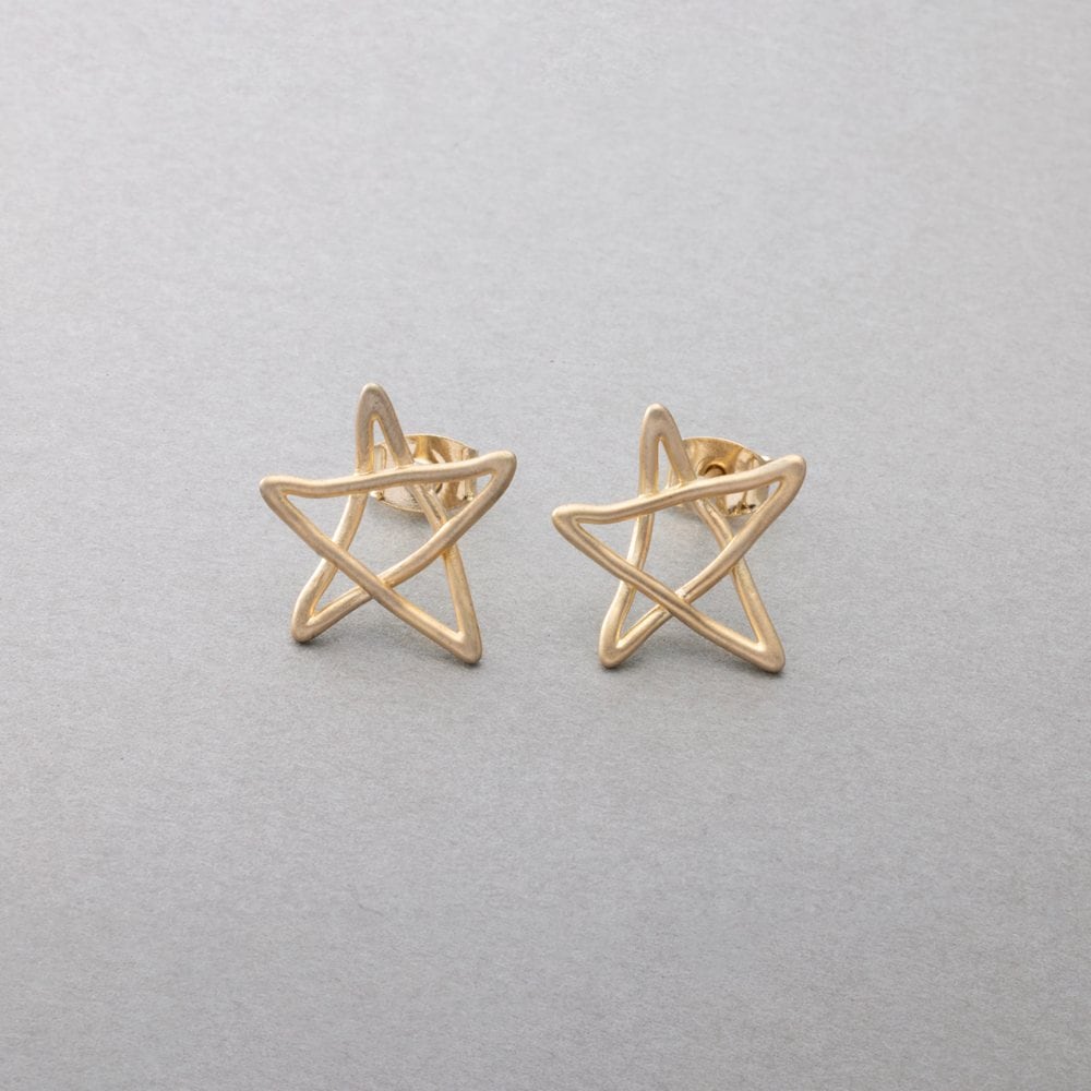 ハイジ✨スタッドピアス　出品✨様＊いちょうのペントップ イエロー他１点 K10 一粒 誕生石 サークル スタッドピアス （11月：シトリン）- me