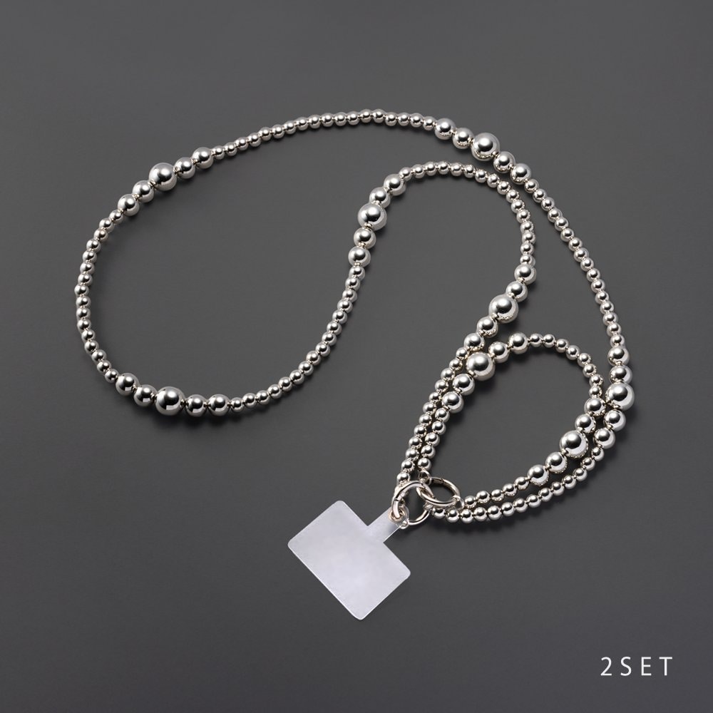 バブルグラム オーバーザムーン ショルダーストラップ　２本 RFID反応 ショルダーストラップ/安全機能付き/レザータイプ/ネイビー - P