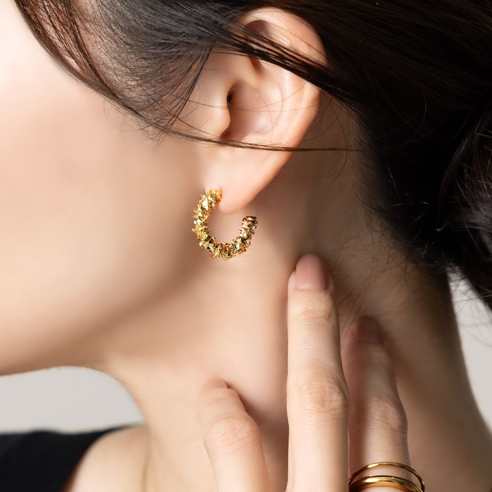 �ڶ�°����륮���б��� �ԥ��� ��°����륮�� �˥å���ե꡼ 18k�����ƥ��� ��ǥ����� C�� �ա��� �᥿�� �� ���� ���饭�� �����åɥԥ��� ������� ����С� �ԥ󥯥������