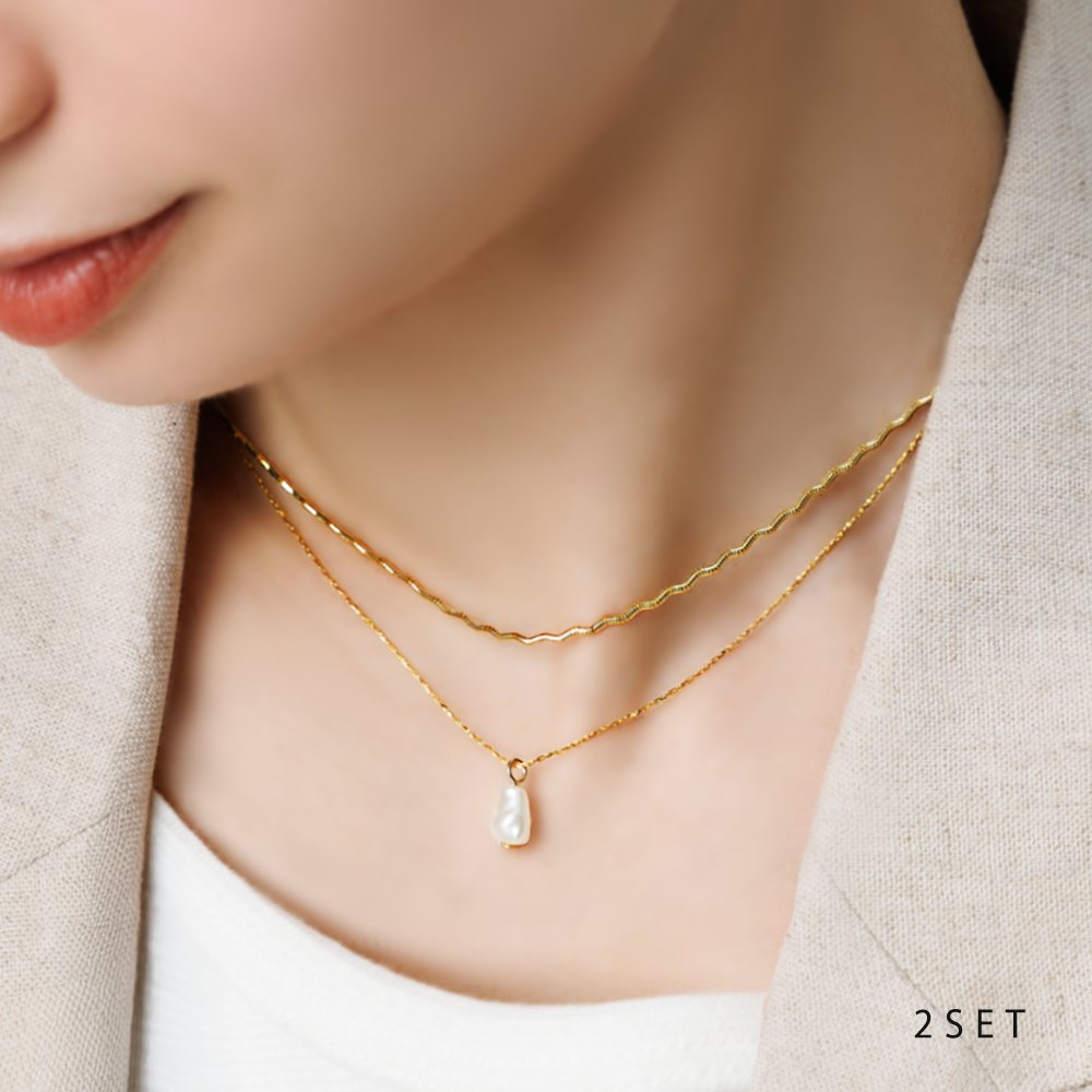 �ڶ�°����륮���б���2�����å� �ͥå��쥹 �˥å���ե꡼ 18k�����ƥ��� ��ǥ����� ���硼�� �������� �ʥߥʥ� �����å� �������� �Х��å��ѡ����� 3WAY ������� ����С� �ԥ󥯥������